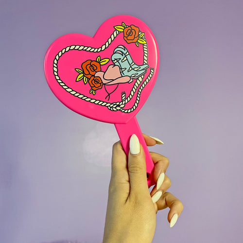 Cowgirl Heart Mirror - Noctex - A Shop of Things A Shop of Things, beauty, Faire, mirror, western Mirrors