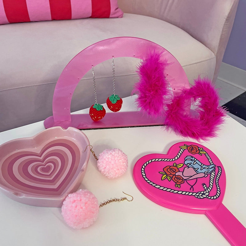 Cowgirl Heart Mirror - Noctex - A Shop of Things A Shop of Things, beauty, Faire, mirror, western Mirrors